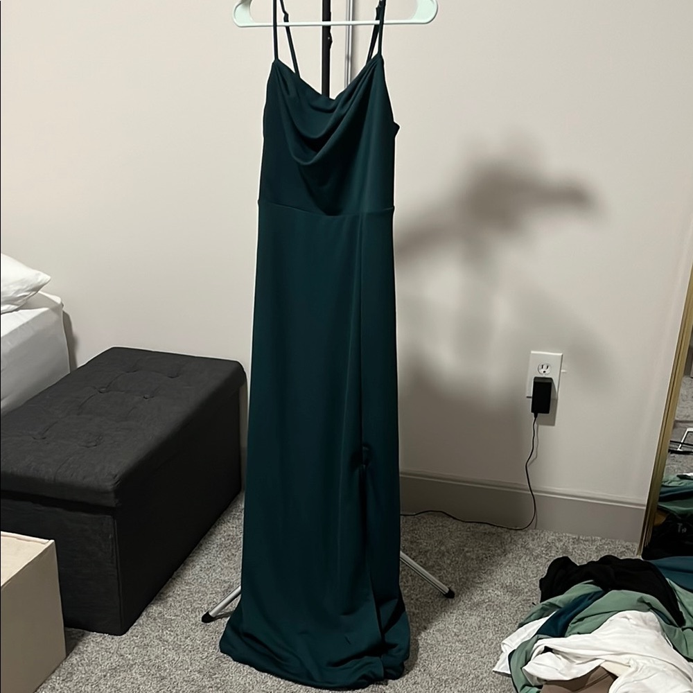 Birdy Grey Elegant Green Women's Maxi Dress
